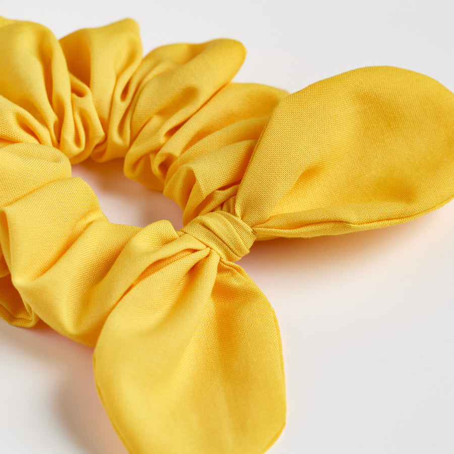 Pepi Lou Παιδικό Scrunchie με Αυτάκια - Κίτρινο