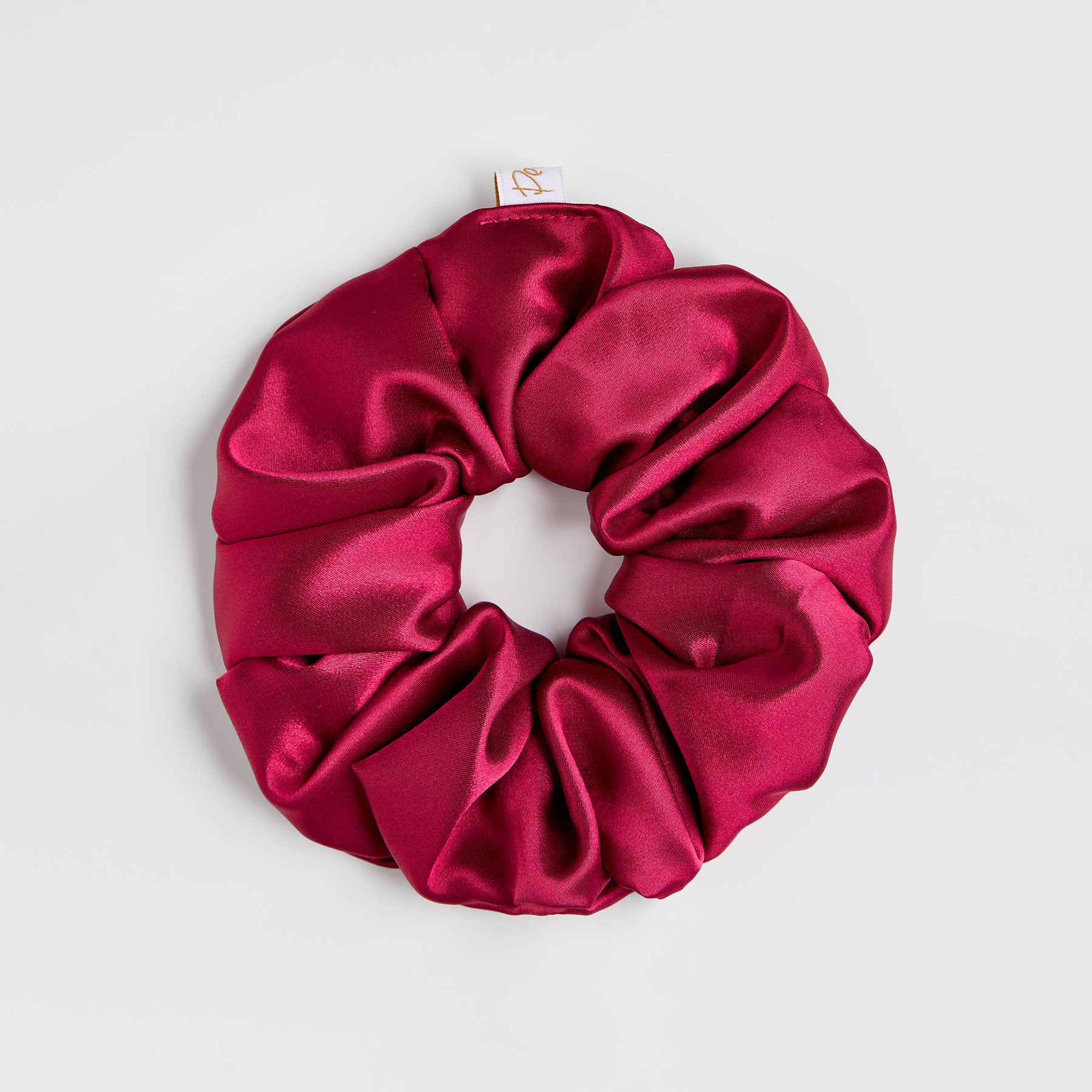 Pepi Lou Scrunchie XL - Σατέν Pink Red