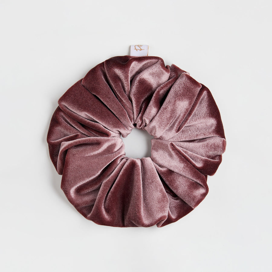 Pepi Lou Scrunchie XL - Βελούδο Rose Pink